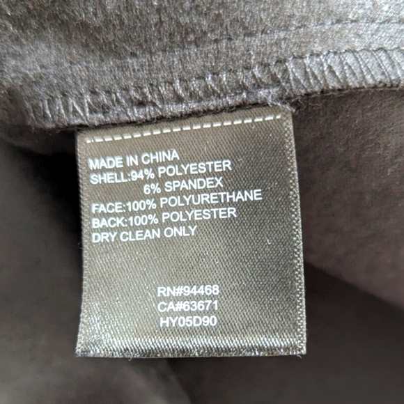 Laundry By Shelli Segal (Women's Size 10) Fit & Flare With Faux-Leather Accents - Picture 12 of 13